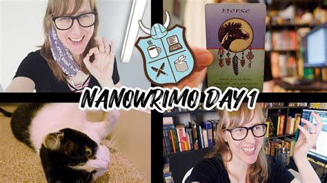 Nanowrimo Day One Vlogging Everyday Until I Finish My Book Youtube
