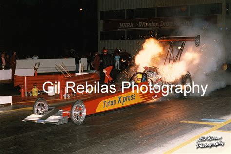 10 Assorted Top Fuel Dragster Explosion 4x6 Color Drag Racing Photos