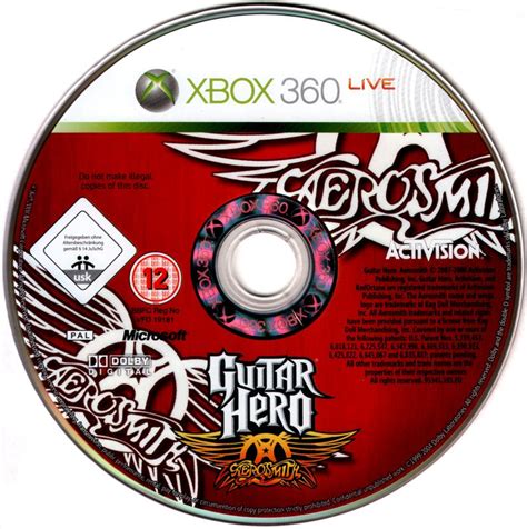 Guitar Hero Aerosmith 2008 Box Cover Art Mobygames