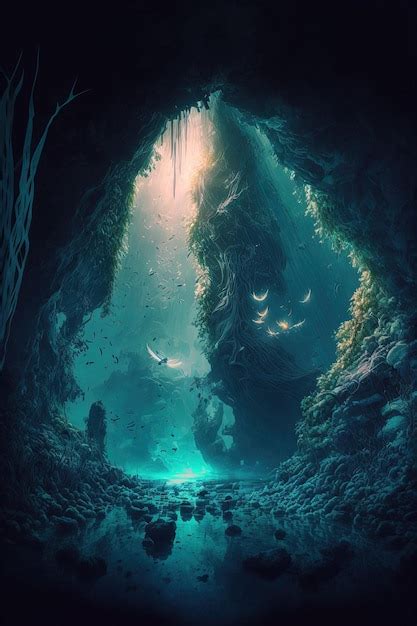 Underwater Caves Wallpapers Wallpaper Cave 879