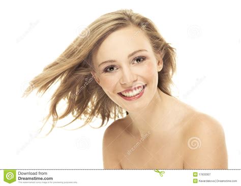 Natural Beauty Portrait An Attractive Sexual Girl Stock Image Image