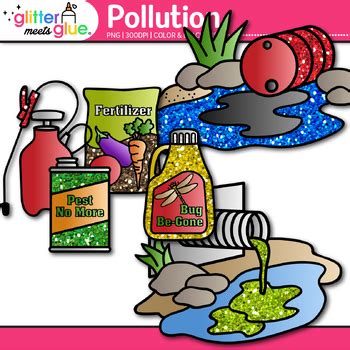 Pollution Clip Art Earth Conservation Of Land Water Air Science