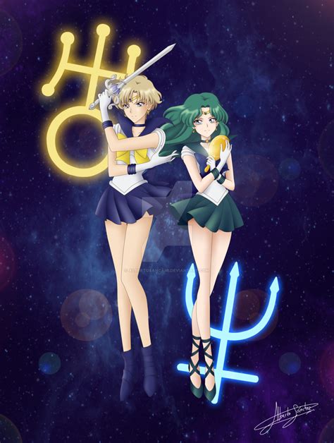 Check spelling or type a new query. Sailor Uranus and Neptune Crystal III by AlbertoSanCami on DeviantArt
