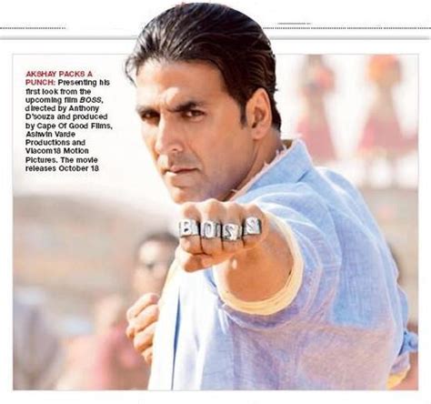 Akshay Kumar Back In Action With Boss