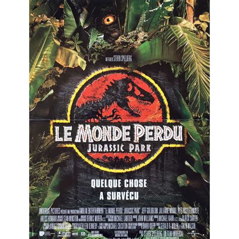 Affiche De Jurassic Park 2 Le Monde Perdu