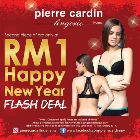 Forgive me for the video. pierre-cardin-bra-rm1-happy-new-year-sale-jan-2017 - KL ...