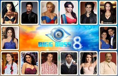 Bigg Boss Season 8 Contestants List With Salman Khan