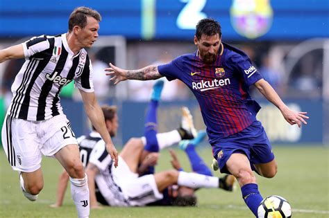 Juventus Vs Barcelona 2017 International Champions Cup Final Score 1 2 Barça Win Preseason