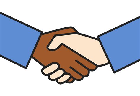 Clipart Handshake Worker Unite
