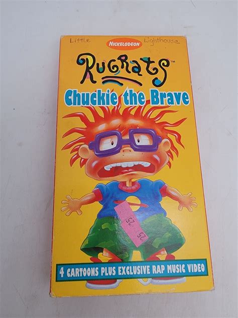 Rugrats Chuckie The Brave VHS 1996 Nick Jr Orange Tape 97368335738 EBay