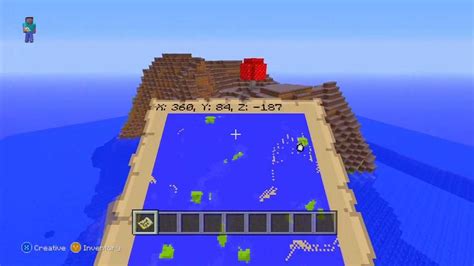 Minecraft Xbox 360 Water Seed Epic Ocean World Youtube