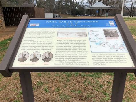 Civil War In Tennessee Historical Marker