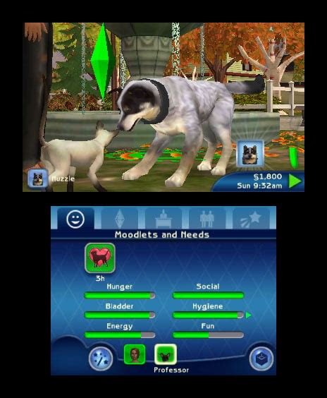 The Sims 3 Pets Review 3ds Nintendo Life