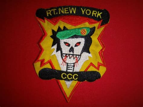 Us 5th Special Forces Group Macv Sog Rt New York Ccc Vietnam War Patch