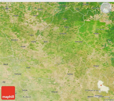 Satellite 3d Map Of Bareilly