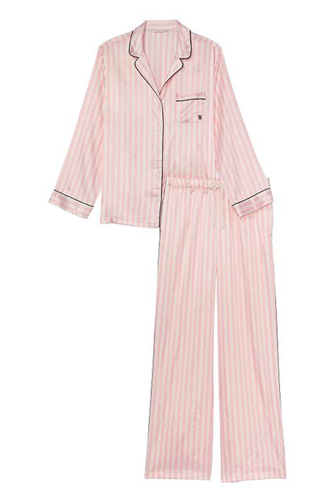 Buy Victorias Secret Satin Long Pyjamas From The Victorias Secret Uk