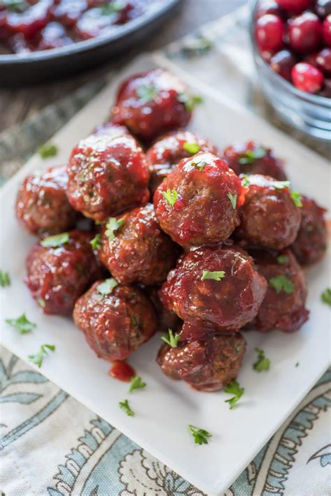 Spicy Cranberry Meatballs Almost Supermom
