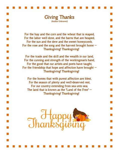 Happy Thanksgiving Poems Thanksgiving Poems Thanksgiving Acrostic