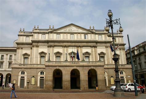 Teatro Alla Scala Is A World Famous Opera House In Milan Italy It Is