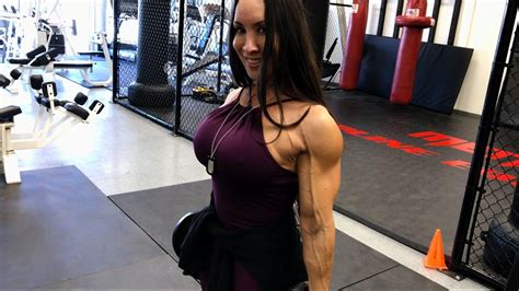 Denise Masino A K A Miss Fit Bicep Training Youtube