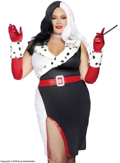 Cruella Deville Costume Plus Size