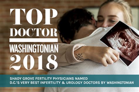 13 Shady Grove Fertility Physicians Named Washingtonian Magazines Top