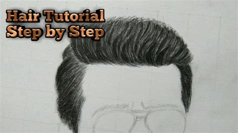 Begin with your hair drawing by sketching out a mannequin head. How to Draw Realistic Hair Step by Step || Hair Tutorial ...