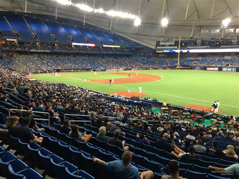 Section 132 At Tropicana Field Tampa Bay Rays