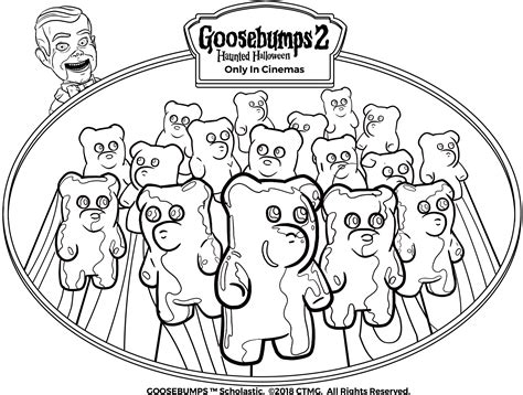 Goosebumps Slappy Coloring Pages