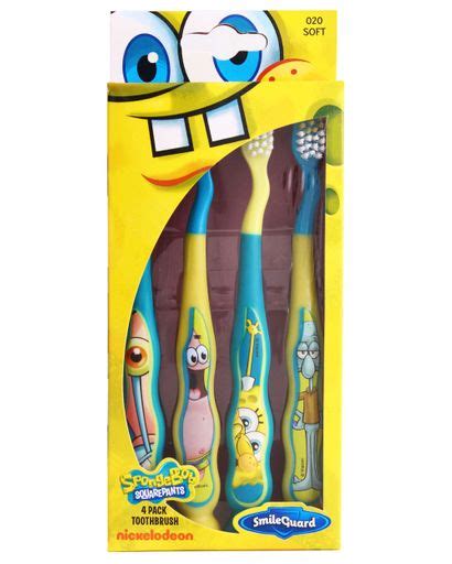 Зубная щетка Spongebob 4 в 1 купить в интернет магазине Eva