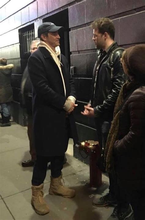 Lee Pace At The Stage Door Aia Lee Pace Neil Simon Theatre
