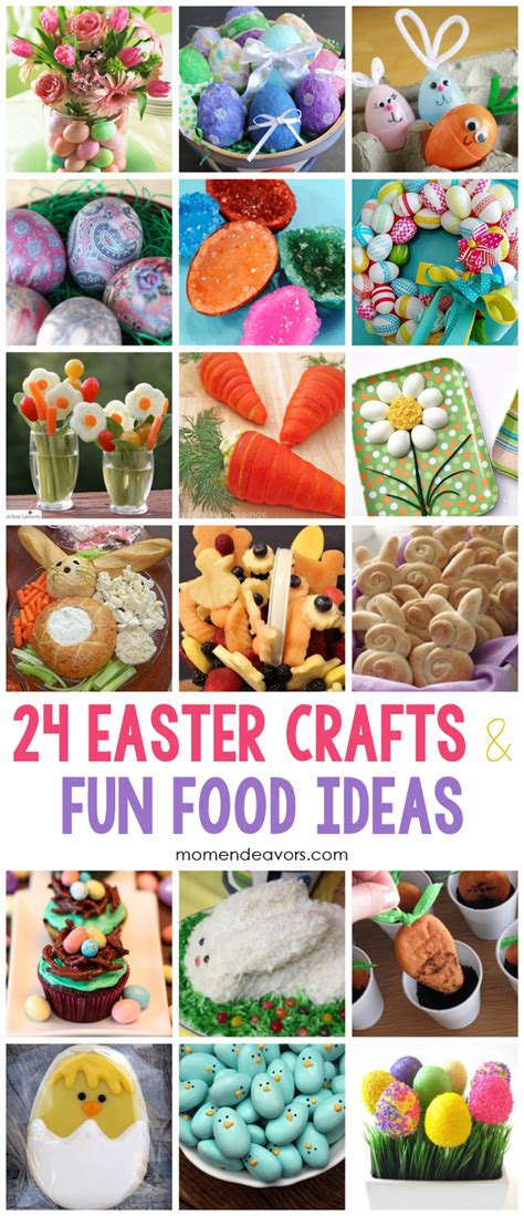 Easter Crafts And Fun Food Ideas Mom Endeavors