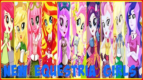 My Little Pony Equestria Girls Rainbow Rocks New Dress Up Video Game