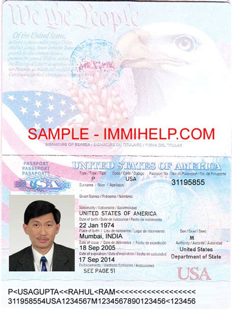 Green card lottery requirements photo requirements passport requirements green card spouses of green card holders. Sample american passport - USA passport, United States passport