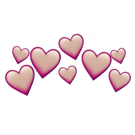Heartcrown Heart Crown Emoji Iphone Sticker By Petschh