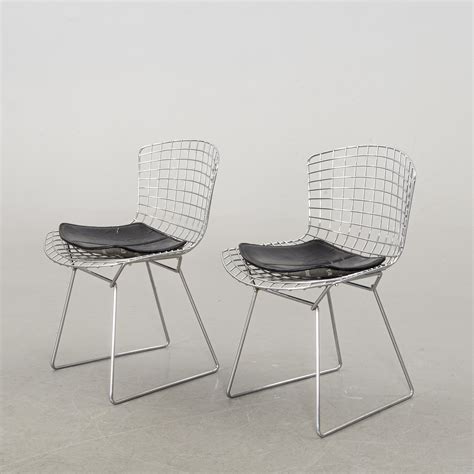 Side bertoia chair original by knoll and designed by harry bertoia for sale in the online store of naharro furniture, official dealer. A PAIR OF HARRY BERTOIA "SIDE CHAIR", Knoll International ...