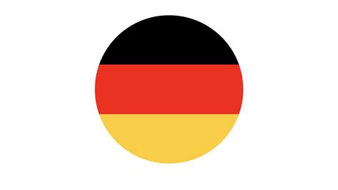 Germany Flag Circle Vector Image And Icon 7686780 Vector Art At Vecteezy