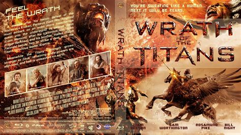 Wrath Of The Titans Movie Blu Ray Custom Covers