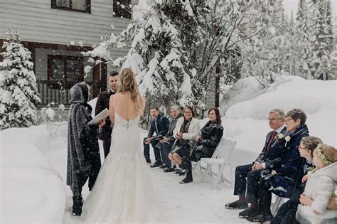 Magical Winter Wonderland Wedding At Emerald Lake Lodge Moose