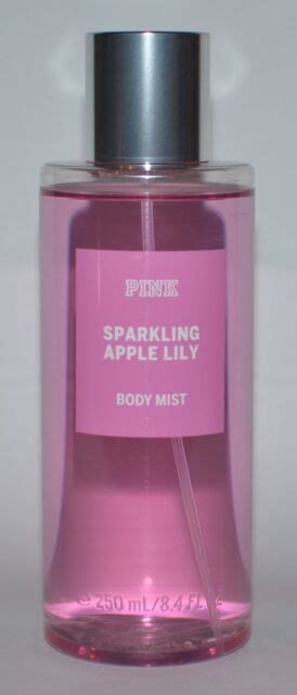 New Victorias Secret Pink Sparkling Apple Lily Body Mist Fragrance