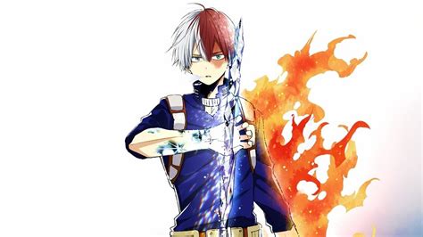 Shoto Todoroki Ice Fire My Hero Academia 4k 5357 Wallpaper