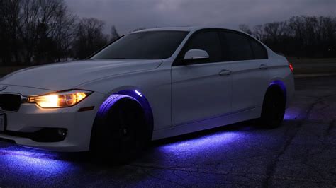 I Got Neon Lights Under My Car Bmw Vlog2 Youtube