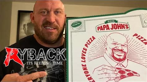 Papa Johns New Shaqaroni Pepperoni Pizza Food Review Ryback Feeding