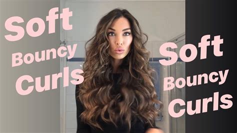 Soft Bouncy Curls With Evy Professional Youtube