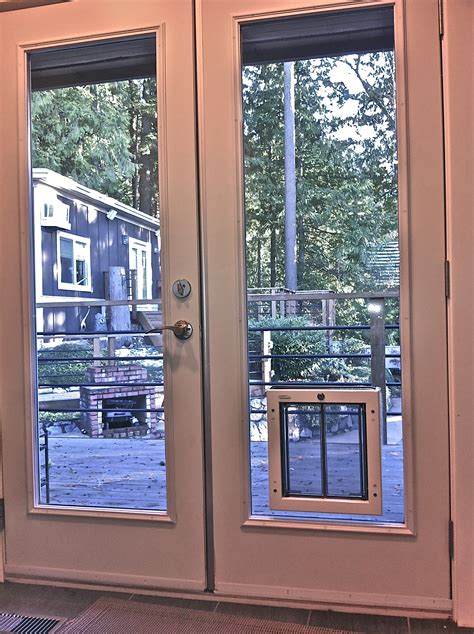 They can be installed in sliding glass doors, french doors, storm doors, and even windows. Pet Doors the Problem and the Solution « Dog Door for ...