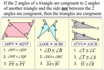 Included angle of the other triangle. Congruent Triangles, 5 proofs, Study Guide + 11 Assignments for PDF | Study, This or that ...