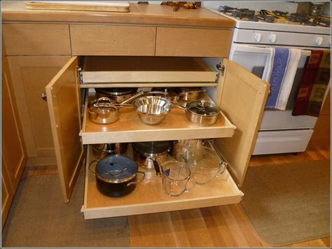 Sliding Drawer Inserts For Kitchen Cabinets Kitchen Cabinet Storage