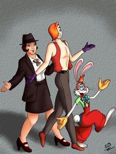 Who Framed Roger Rabbit Jessica Rabbit Cartoon Jessica And Roger