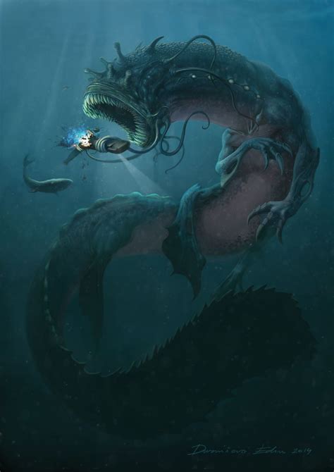 Sea Monster Concept Art