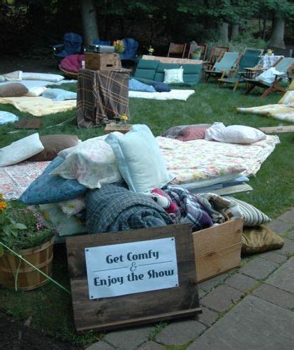 Party Frosting Outdoor Movie Night Ideas